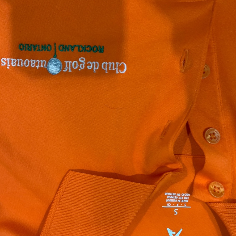 Men's Vibrant Orange Rash Guard - Picture 2 of 3